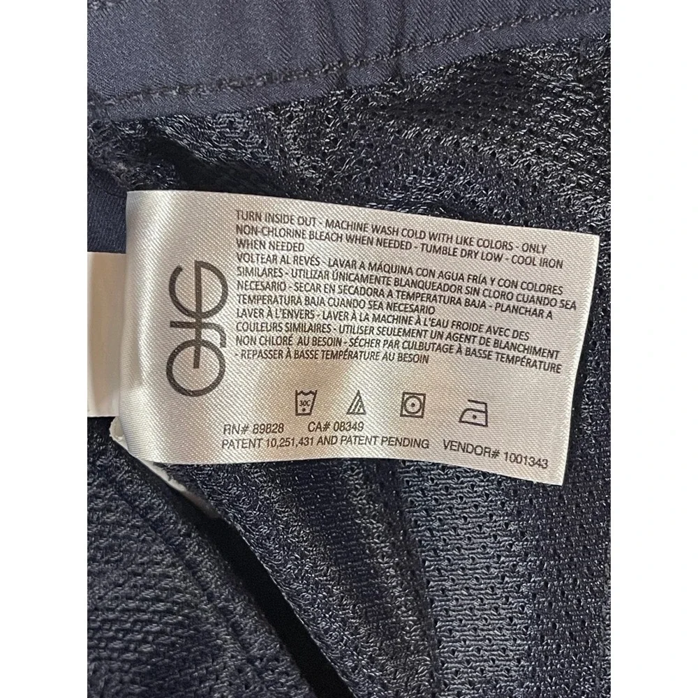 Marc New York Mens Performance Tech Pants Navy Blue Stretch 34/29 Travel Chino